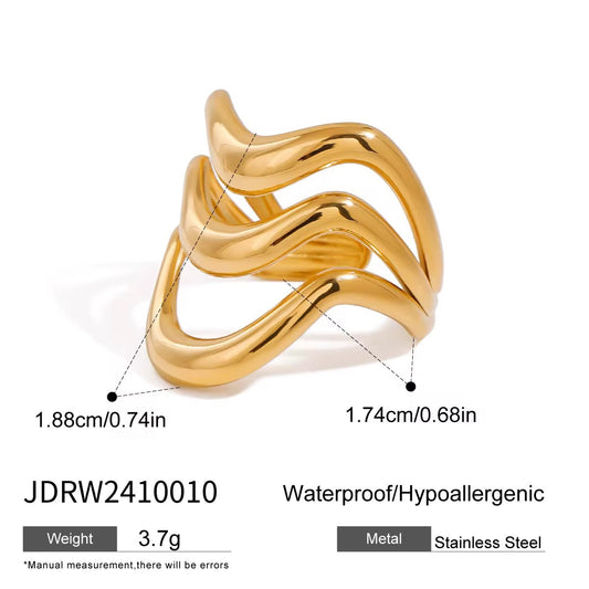 Thalia Abstract Ring