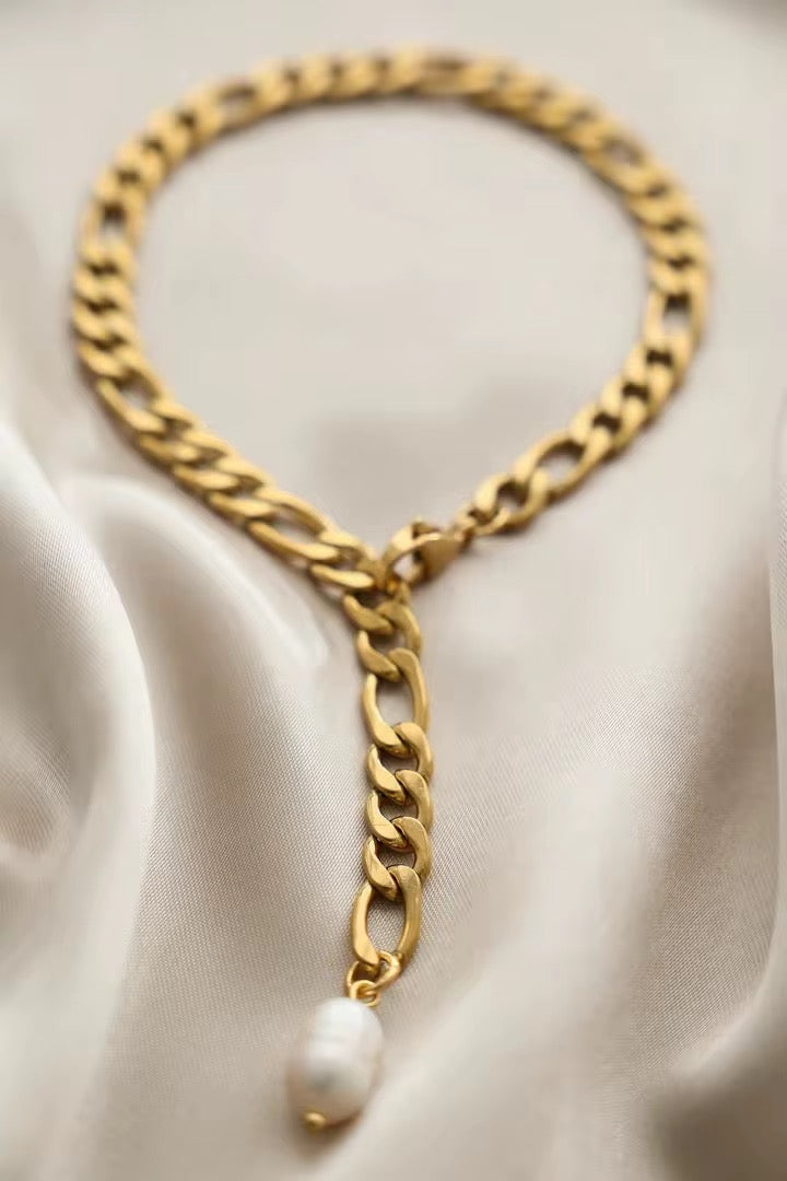 Drop Pearl Anklet