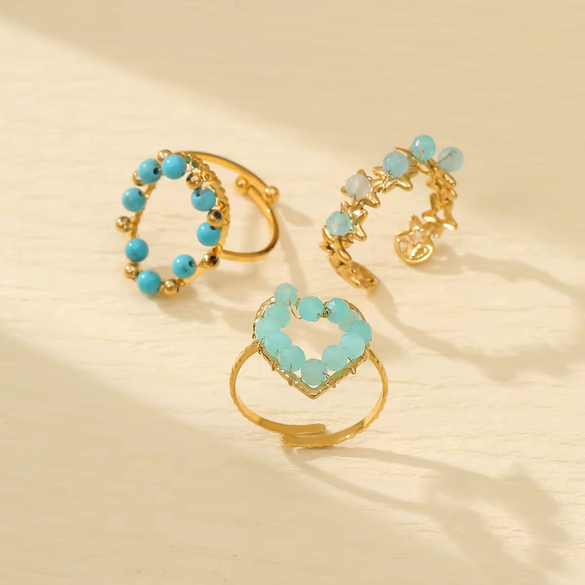 Luminous Blue RINGS