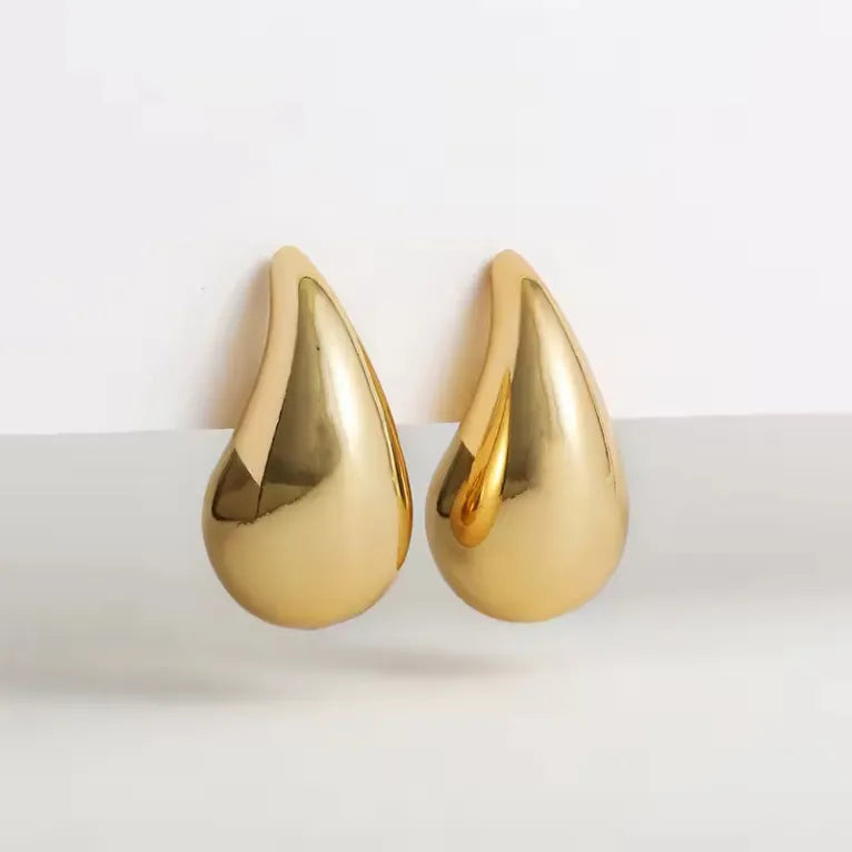 Radiant Drop Oval Earrings