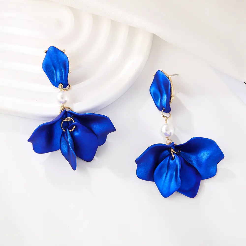 Timeless Blossom Drop Earrings