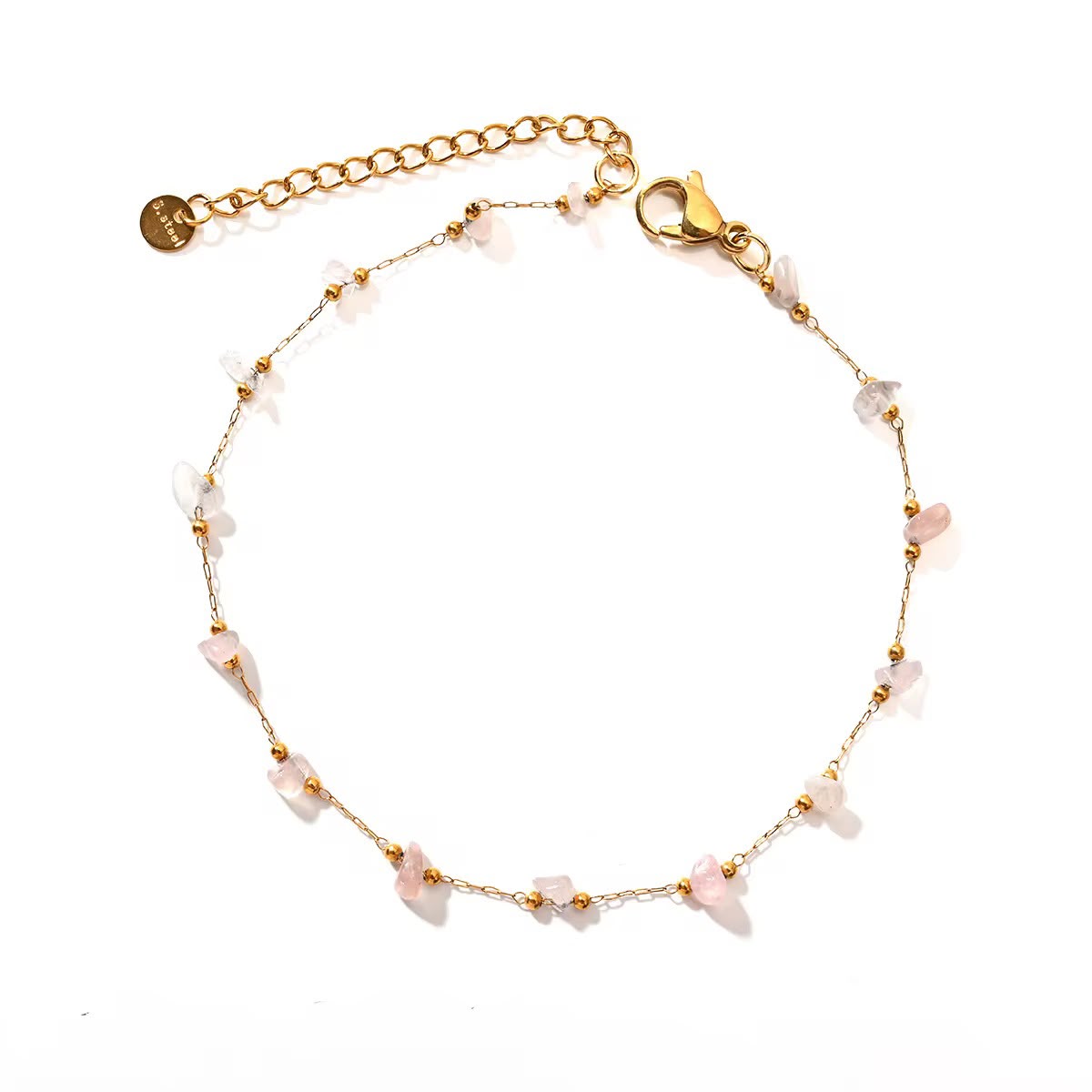 Blush Anklet