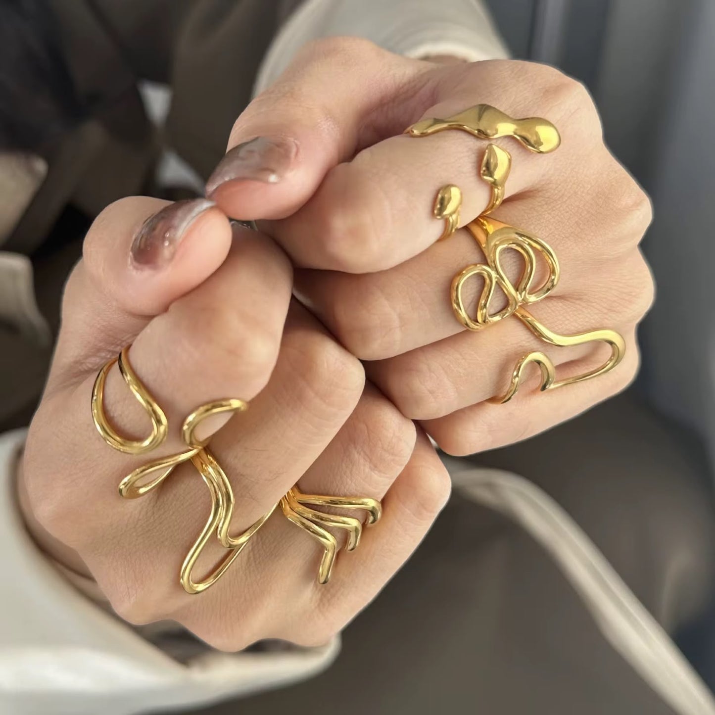 Thalia Abstract Ring