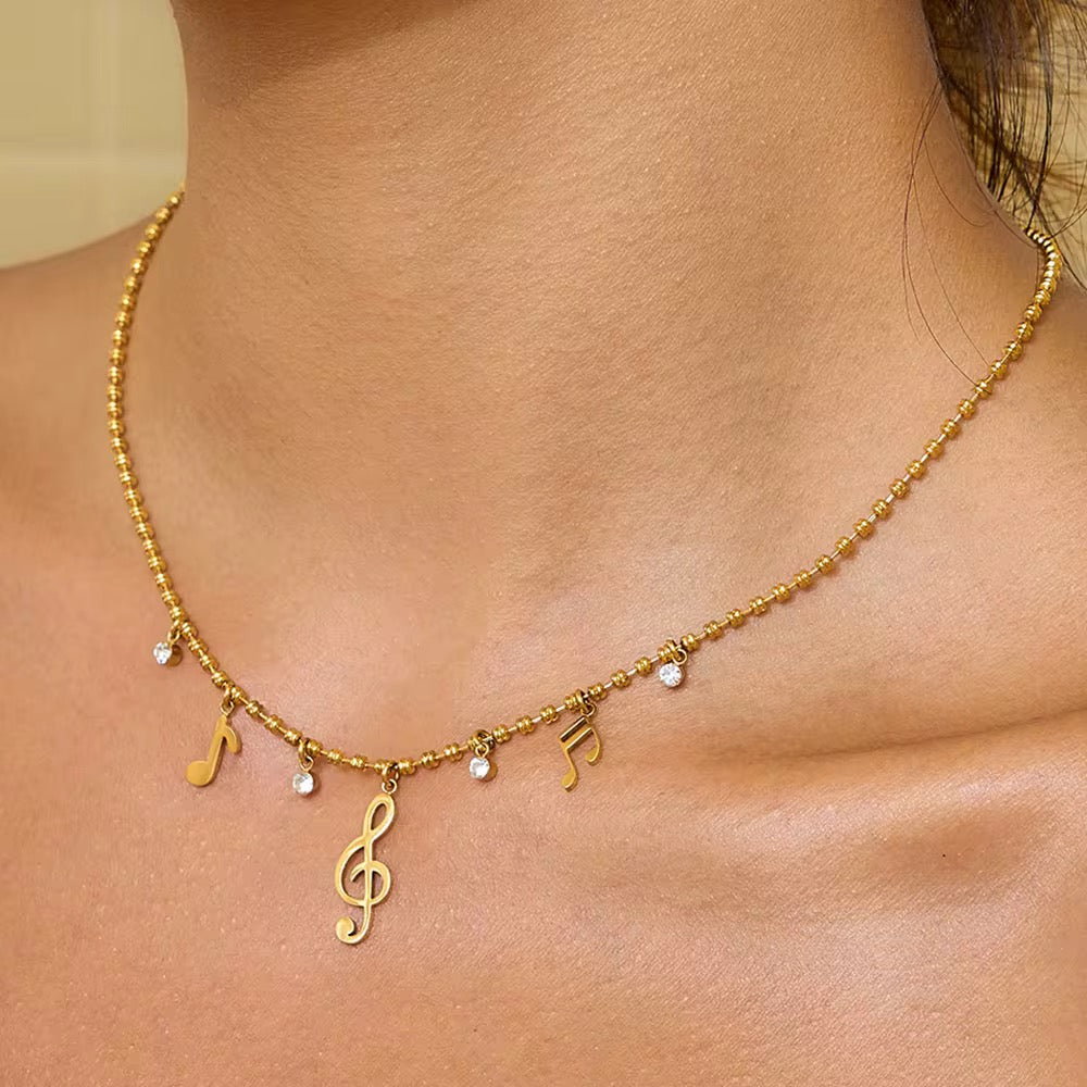 The Musical Set- Necklace and Bracelet