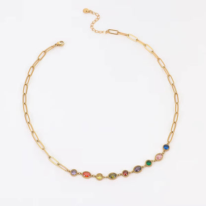 Soleil Gem Necklace