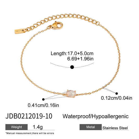 Lumina Solitaire Bracelet