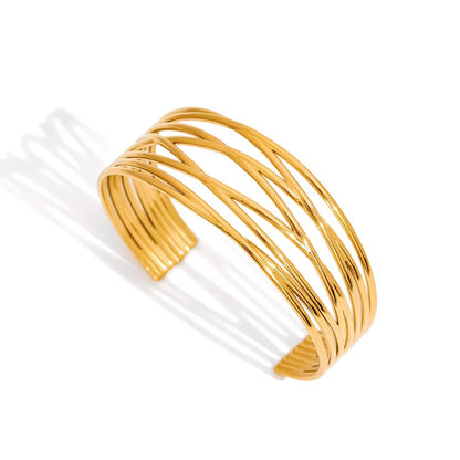 Striped Luxe Bangle