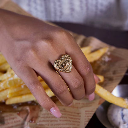 Vintage Heart Ring