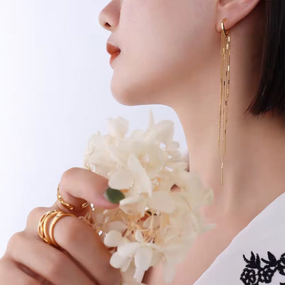 Zalia Tassel Drop Earrings