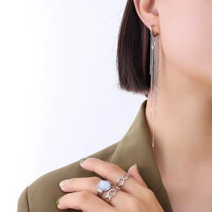 Zalia Tassel Drop Earrings