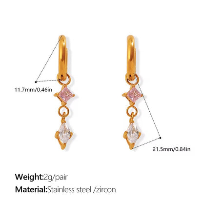 Sienna Charm Hoops