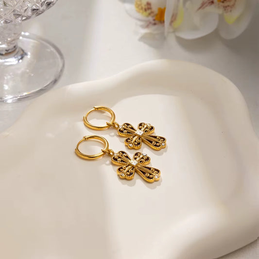 Cross Earrings