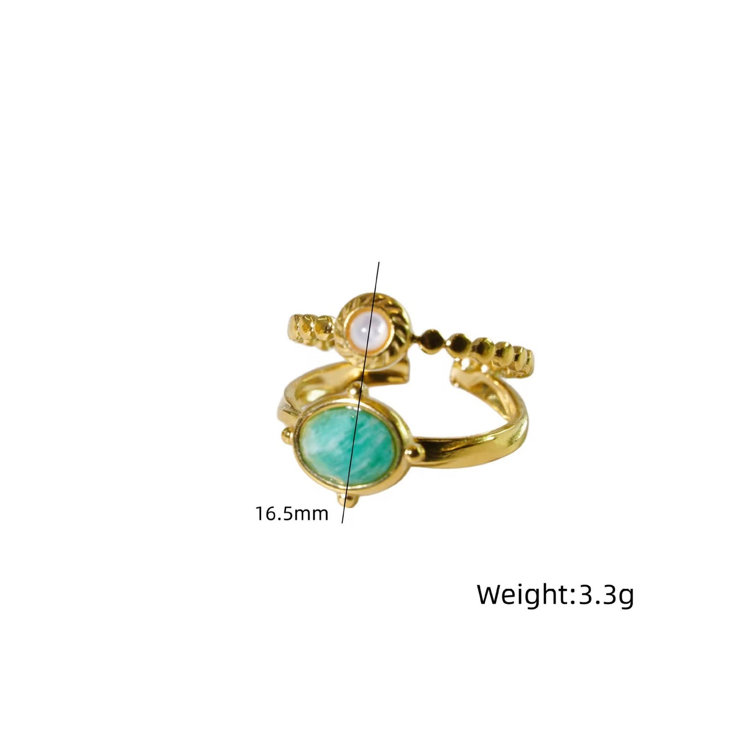 Aura Gemstone Ring