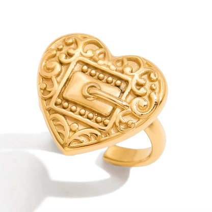 Vintage Heart Ring