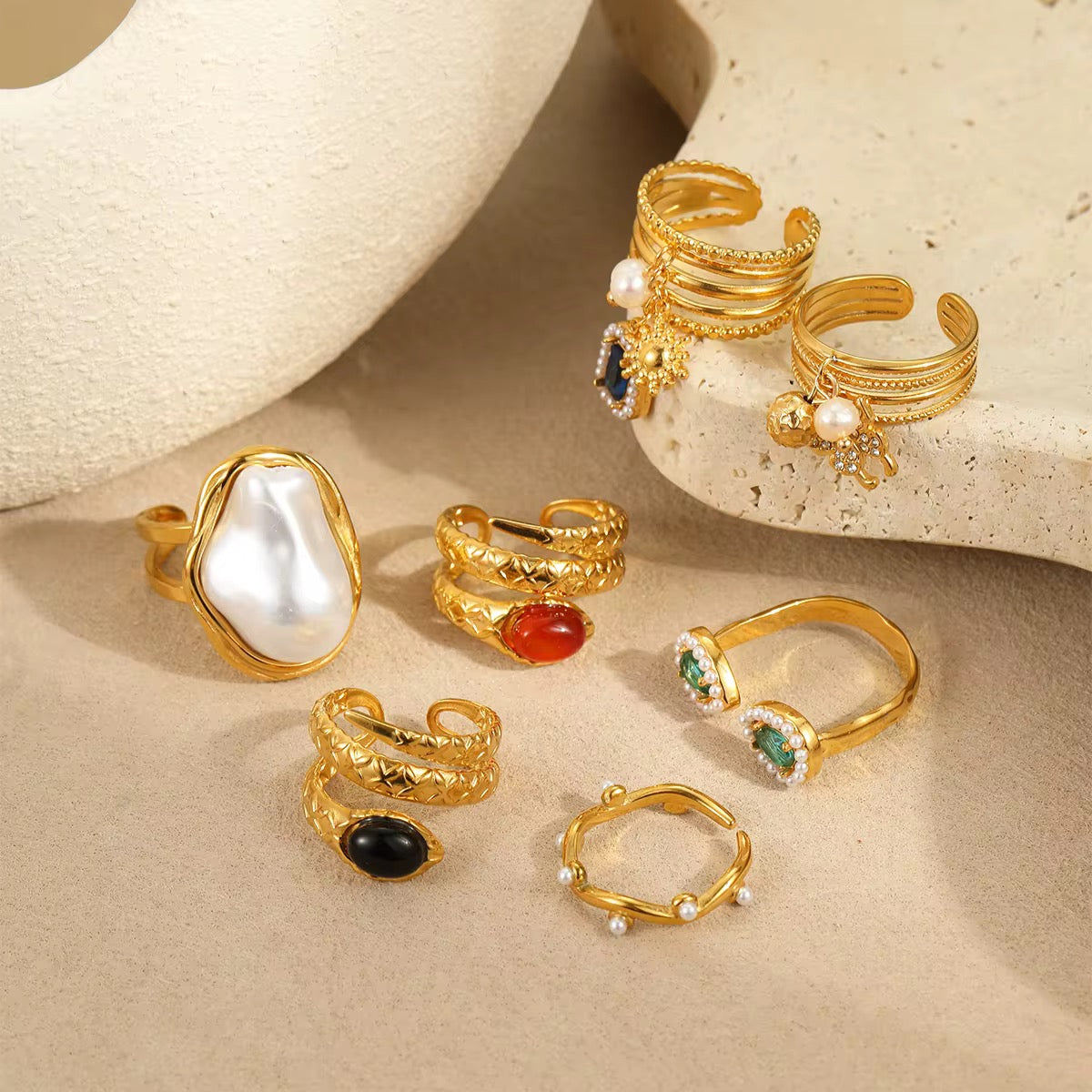 Elysia Ring Set