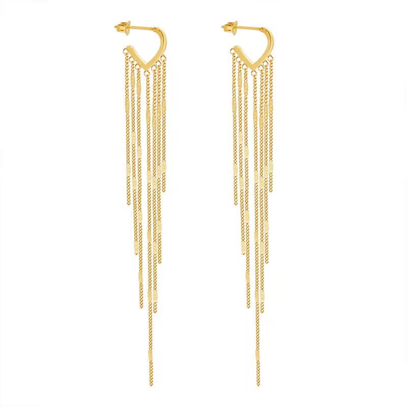 Zalia Tassel Drop Earrings