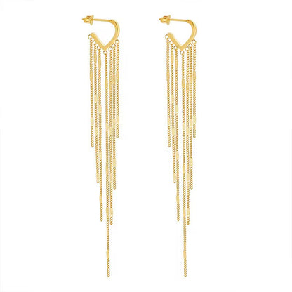 Zalia Tassel Drop Earrings
