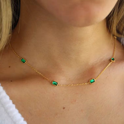 Emerald Gems Necklace