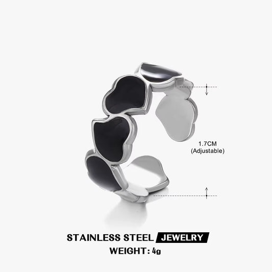 Noir Edge Ring Collection- 10 Rings