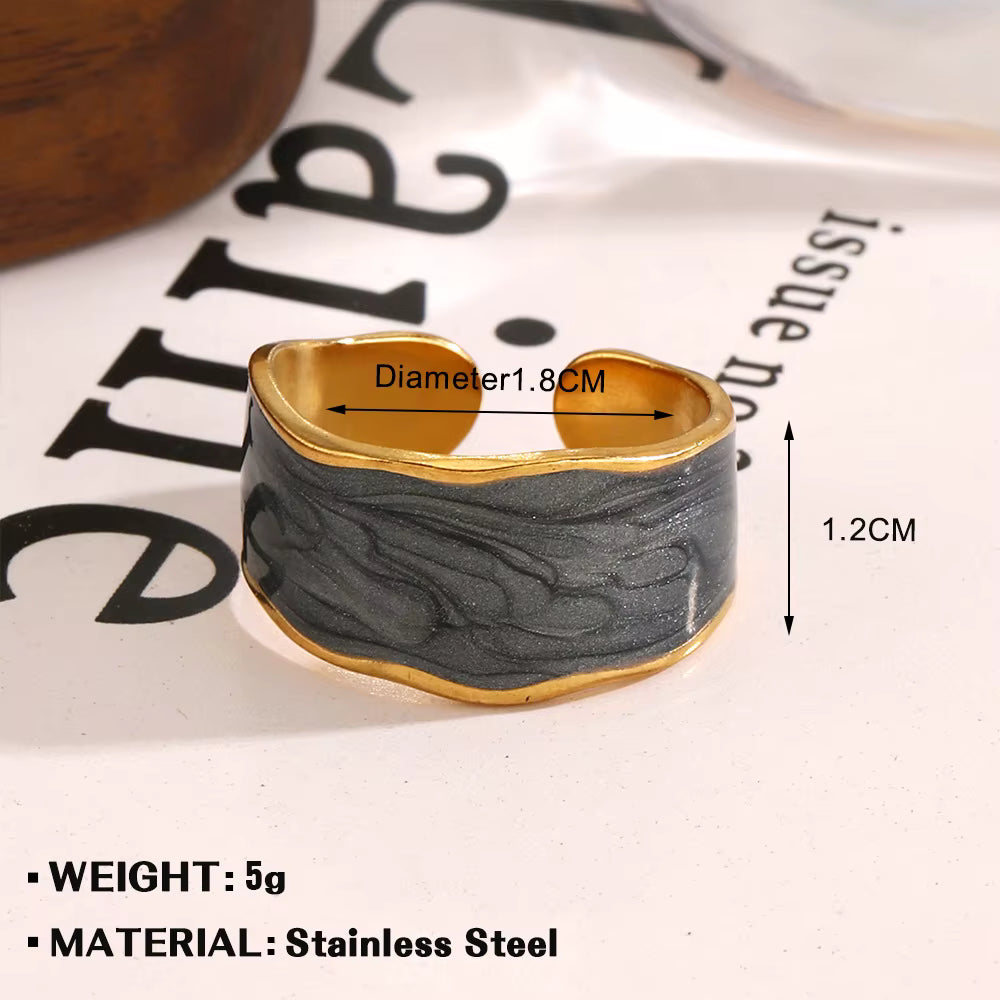 Noir Edge Ring Collection- 10 Rings