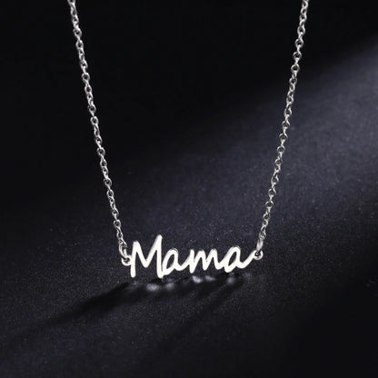 Mama Gold Pendant Necklace
