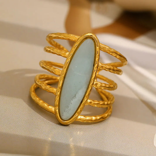 Midnight Wave Ring