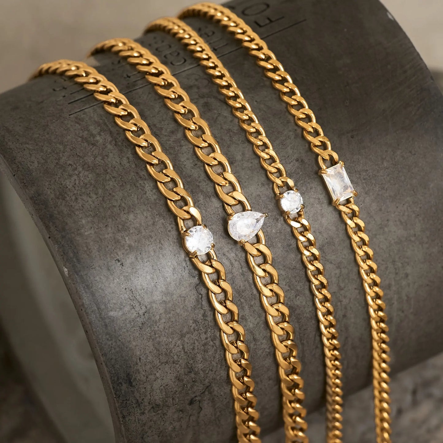 Teardrop Anklet