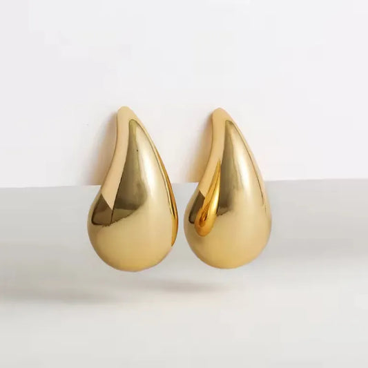 Radiant Drop Oval Earrings