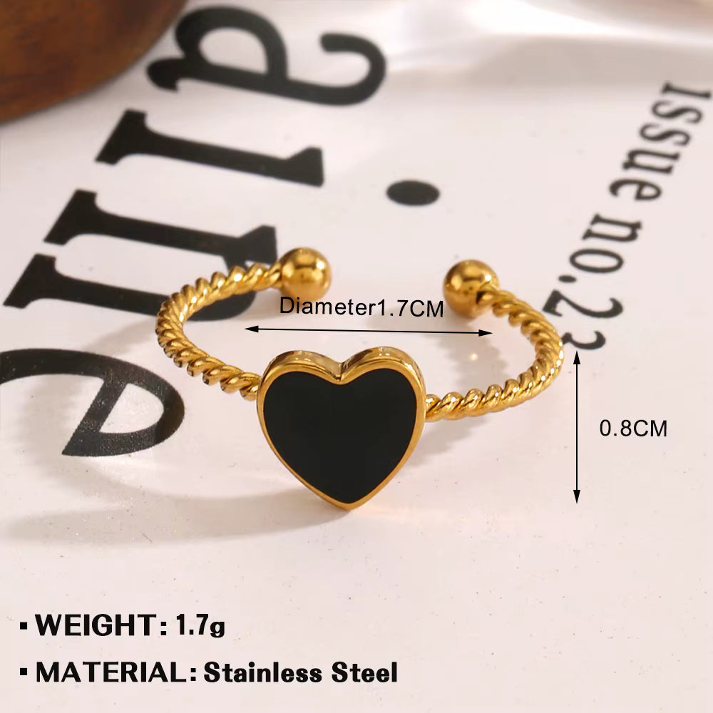 Noir Edge Ring Collection- 10 Rings