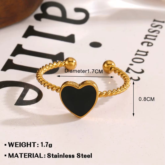 Noir Edge Ring Collection- 10 Rings