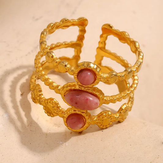 Crush Three-layered Ring