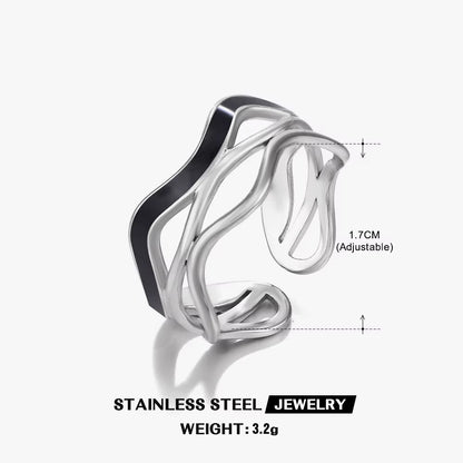 Noir Edge Ring Collection- 10 Rings