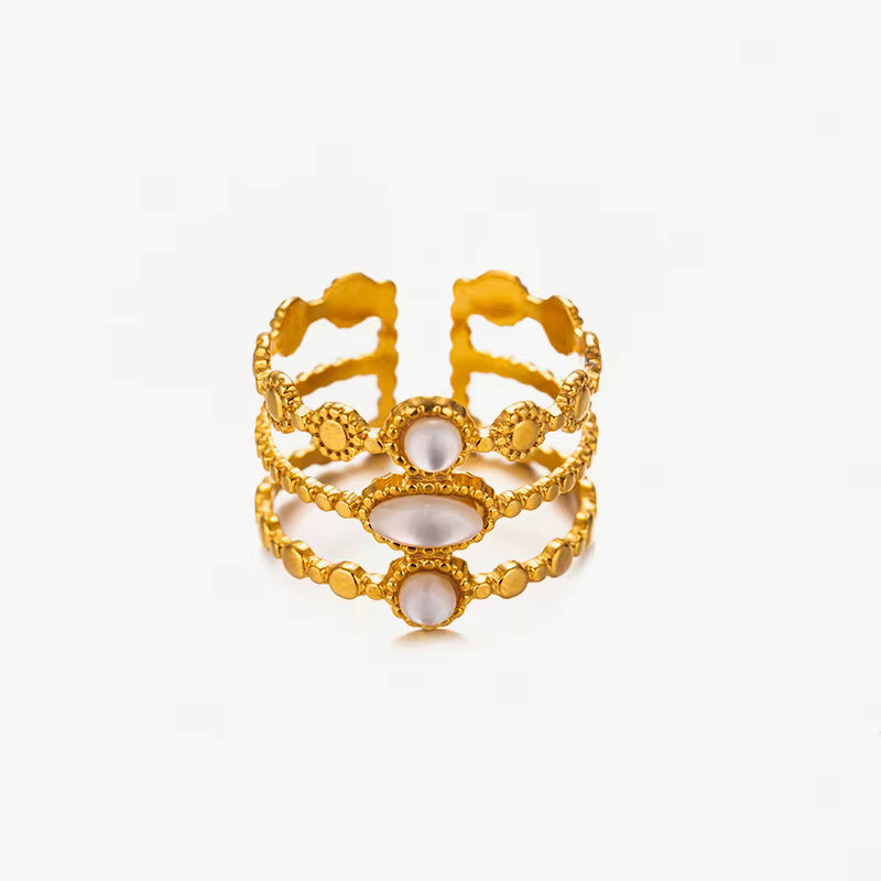 Blanc Aura Rings