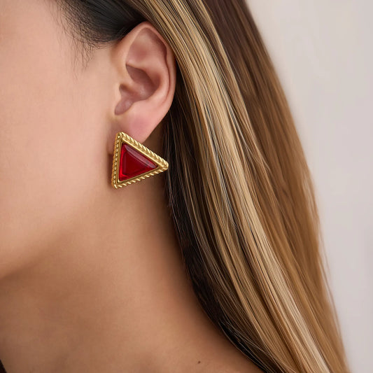 Luxury Triangle Earrings