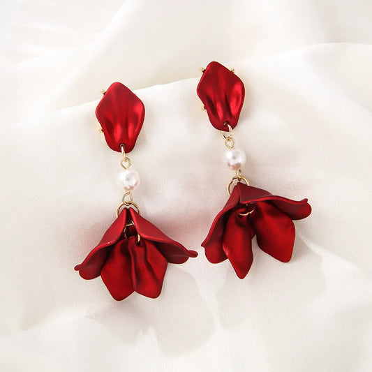 Timeless Blossom Drop Earrings