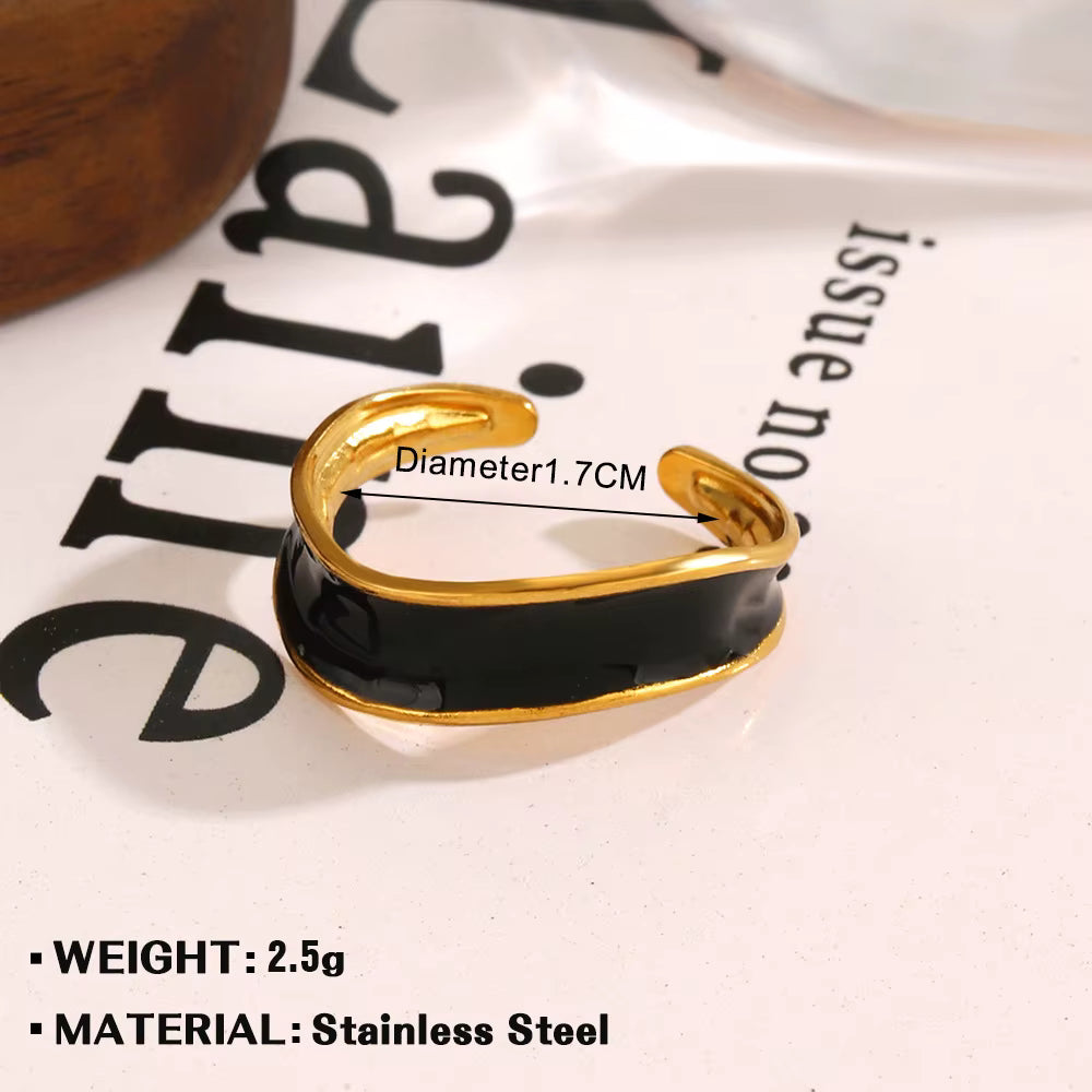 Noir Edge Ring Collection- 10 Rings