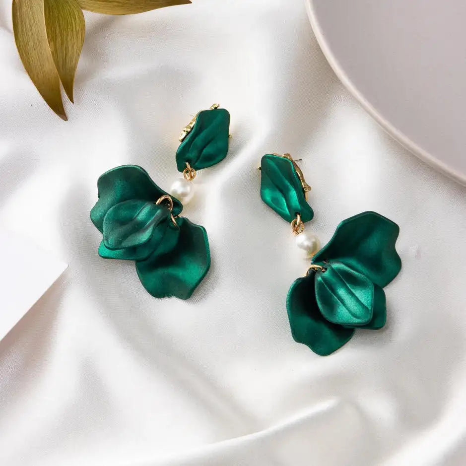 Timeless Blossom Drop Earrings