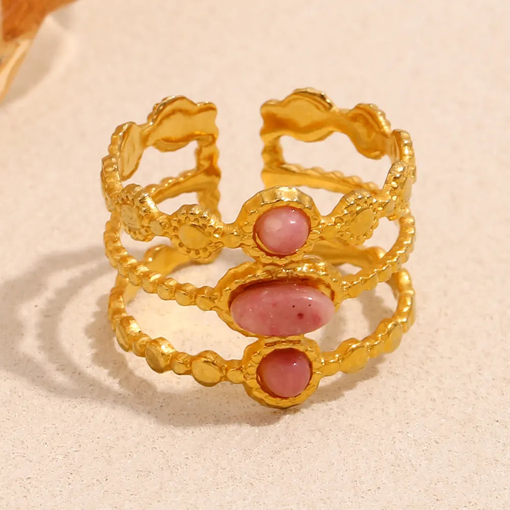 Crush Three-layered Ring