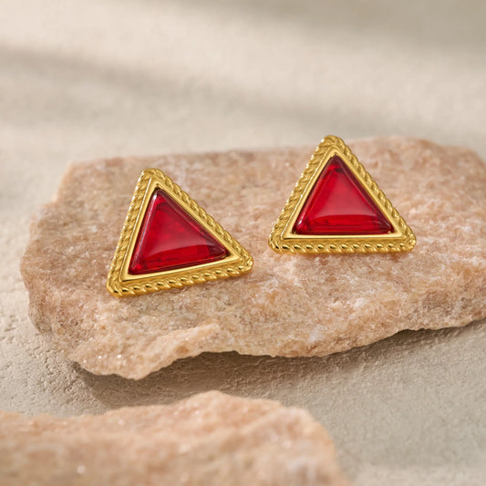 Luxury Triangle Earrings