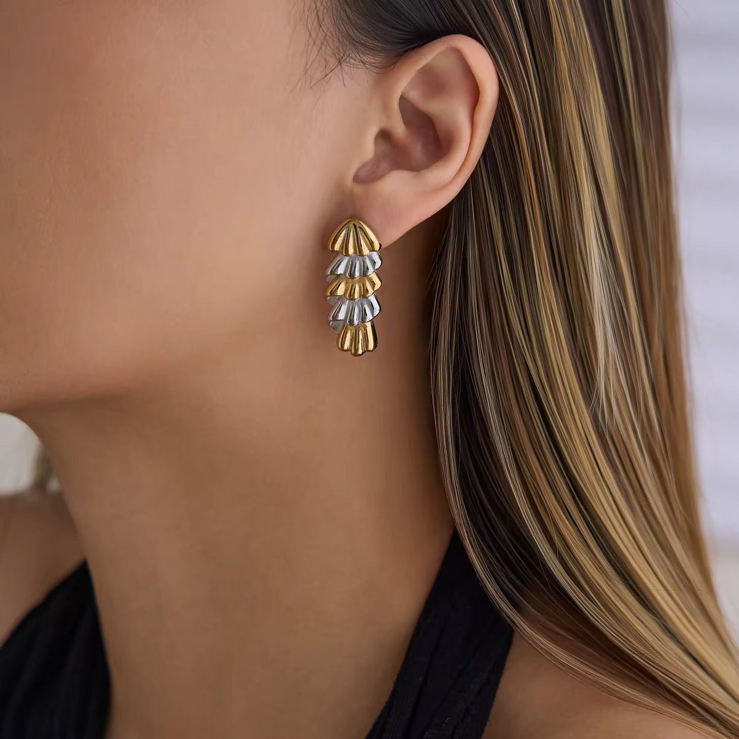 Umbrella Mix Color Earrings