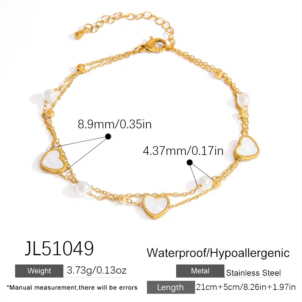 Lyra Charm Anklet