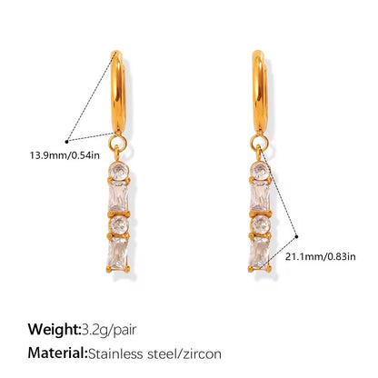 Sienna Charm Hoops