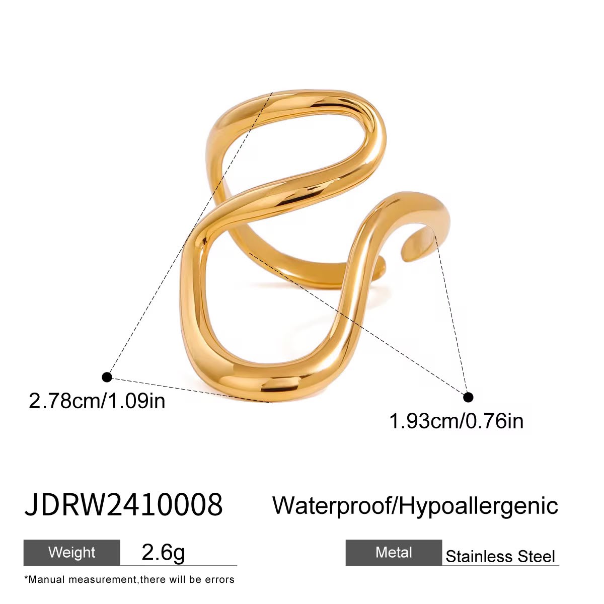 Thalia Abstract Ring