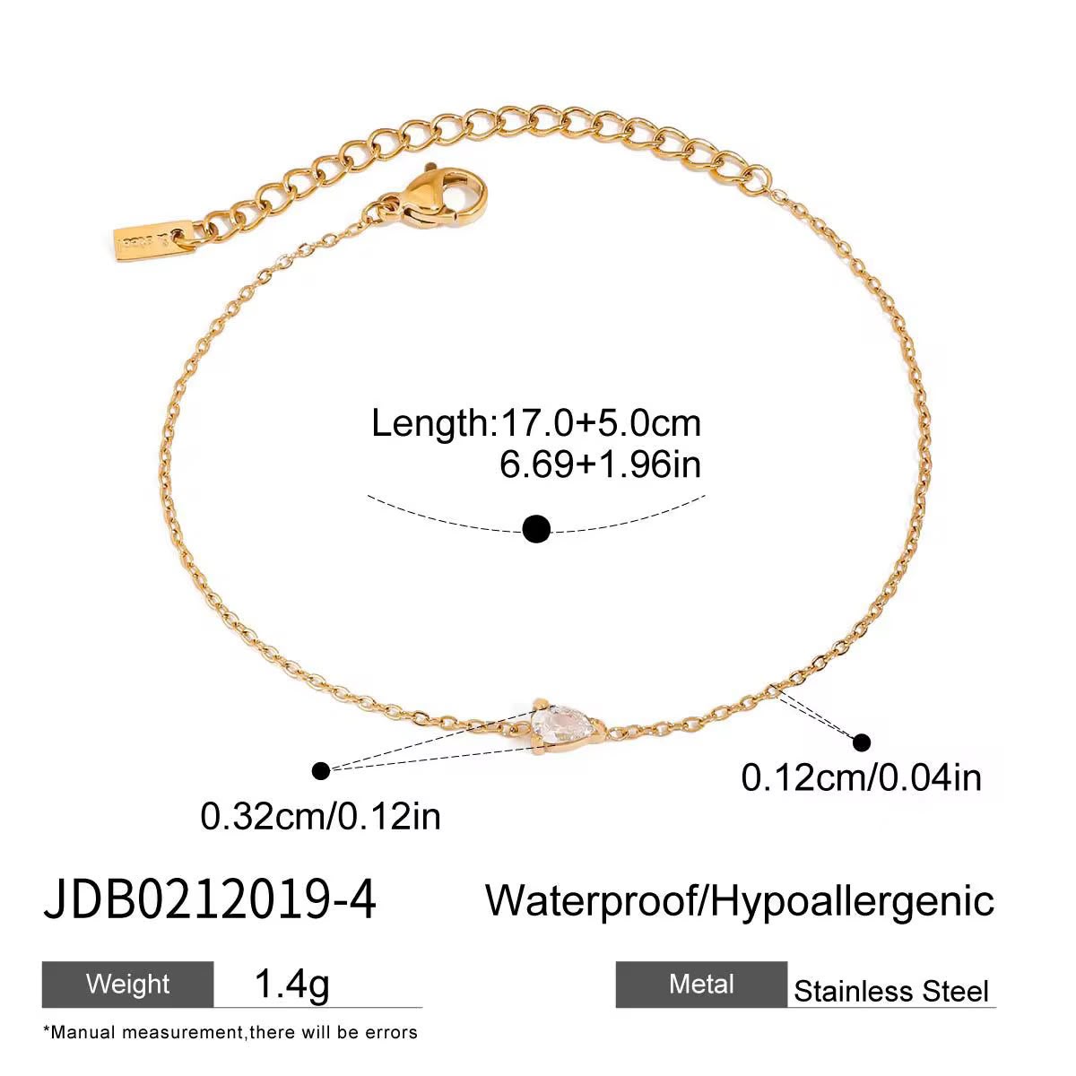 Lumina Solitaire Bracelet