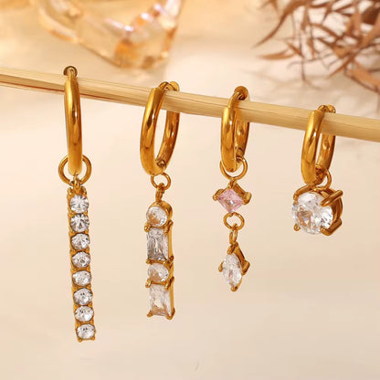 Sienna Charm Hoops