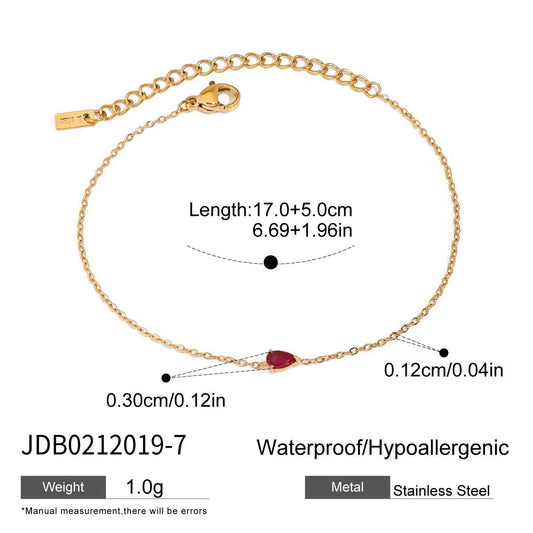 Lumina Solitaire Bracelet