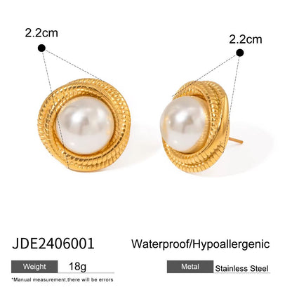 The Vintage Button Studs
