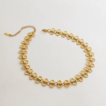 Golden Bow Choker