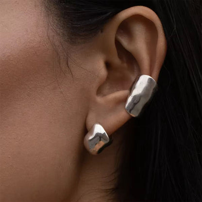 The Molten Shield Ear Cuff