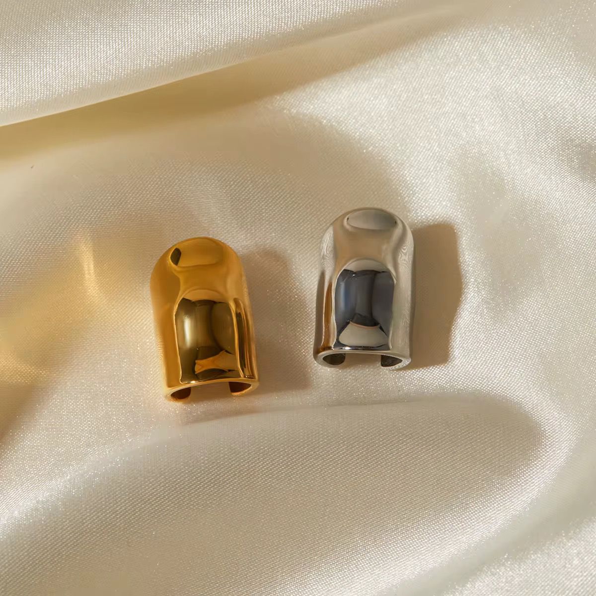 The Molten Shield Ear Cuff